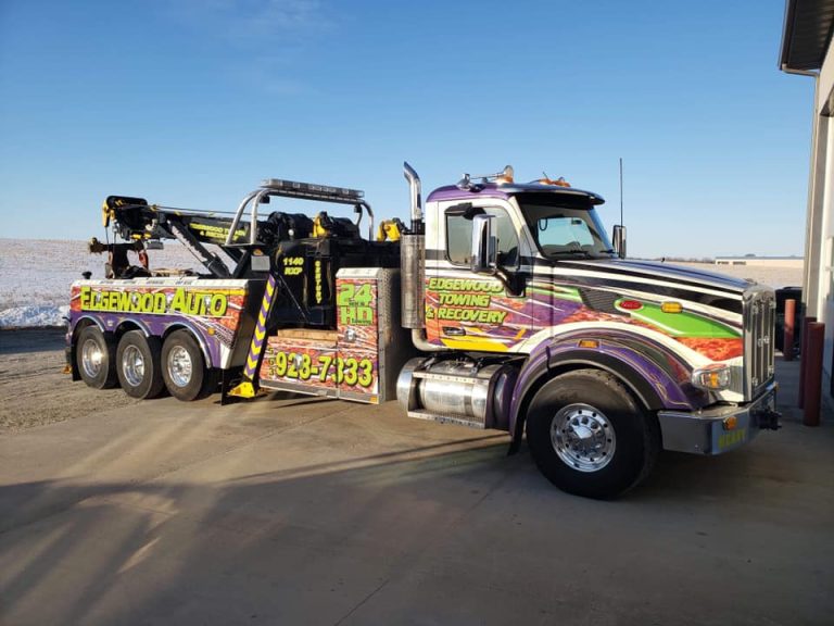 Edgewood Auto & Towing Car and semi repairs, tires, and towing in